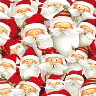 👉 Servet papieren papier multikleur 20x Kerst Thema Servetten 33 X Cm - Wegwerp Servetjes Kerstmis Versieringen/decoraties 8718758835271