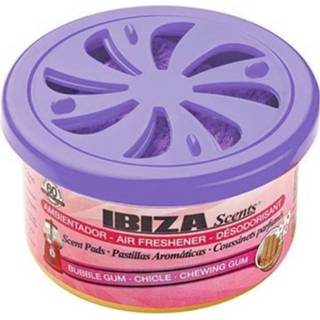 👉 Luchtverfrisser paars Ibiza Scents Blikje Bubble Gum 8424332898111