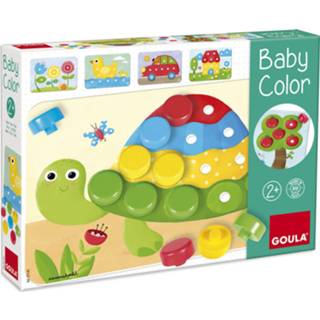 👉 Hout multikleur baby's Goula Baby Color - 20 Stukjes 8410446531402