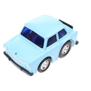 👉 Blauw metalen kunststof Goki Mini-racer Trabant 601 5 Cm 8719817003853