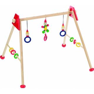👉 Babygym rood hout baby's mannen Heimess Mannetje 4011534392246