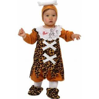 Polyester bruin baby's Holbewoner Kostuum Voor Babies 0-6 Maanden 8718758097501