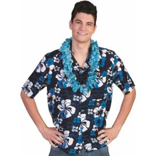Carnavalskleding Blauwe Hawaii overhemd Honolulu