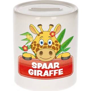 👉 Spaarpot keramiek multikleur kinderen Kinder Met Spaar Giraffe Opdruk - Giraffes Spaarpotten 8719538336452