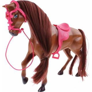 👉 Borstel bruin kunststof Toi-toys Sofie Paard Met 25 Cm 8719817028283