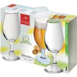 👉 Bierglas glas transparant 3x Speciaalbier Glazen - 375 Ml Tulpvormige Bierglazen 8719538370999