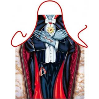 👉 Schort polyester multikleur Dracula - Grappig Leuk Keukenschort 2200114753450