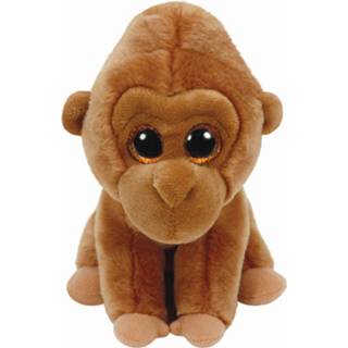 👉 Knuffel pluche bruin baby's Ty Beanie Babies Gorilla Monroe - 15 Cm 8421421237