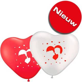 👉 Hartballon multikleur Hartballonnen Bruidspaar 8714572213578