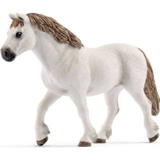 👉 Speelfiguur wit Welsh Pony Merrie Schleich - Horse Club -13872 4055744020537