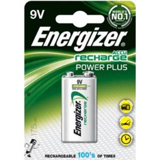 👉 Batterij Energizer Herlaadbare Power Plus 9v, Op Blister 7638900138771