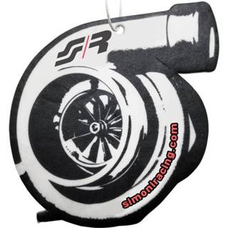 👉 Simoni Racing Luchtverfrisser Turbo 9 X 8 Cm Denneboom Zwart/wit
