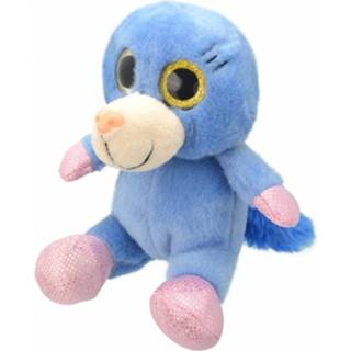 Knuffel pluche blauw Mol 18 Cm 8719538113701