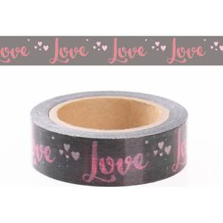 👉 Washi Tape Met Tekst Love 8718758934141