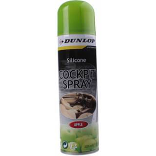 👉 Cockpitspray groen Dunlop 225 Ml Appel 8719817027125