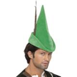 👉 Hoed groene polyester groen Luxe Robin Hood Voor Volwassenen 8719538056787