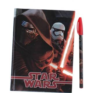 👉 Notitieboek rood Kamparo Met Pen Star Wars 17 X 12,5 Cm 5025572875394