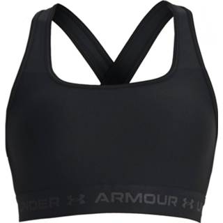 👉 XS zwart vrouwen Under Armour Crossback Mid Sport-bh Dames