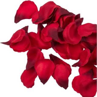 👉 100x Rode Valentijnsdag rozen blaadjes 3 cm
