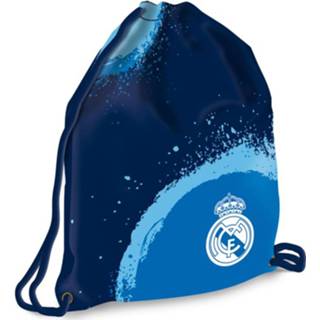 👉 Blauw multikleur Real Madrid - Gymbag 46 Cm 5992924598389