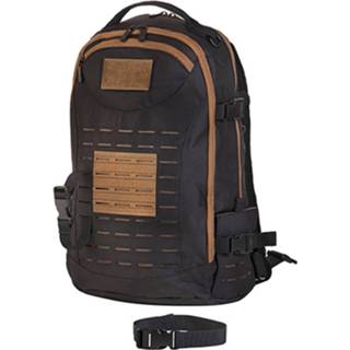 👉 Backpack polyester zwart Macgyver Tactical Met 15 Inch Laptopvak Rugzak 27 Liter Oersterk Incl. Regenhoes 8717253621310
