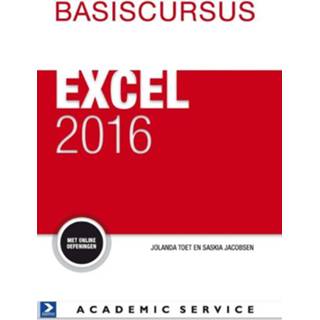 👉 Basiscursus excel: 2016. Toet, Jolanda, Paperback