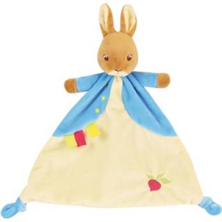 👉 Bosdieren knuffel pluche multikleur baby's Pieter Konijn/haas Tuttel/knuffeldoekje 29 Cm - Konijnen Knuffels Baby Geboorte Kraamcadeaus 8719538962330