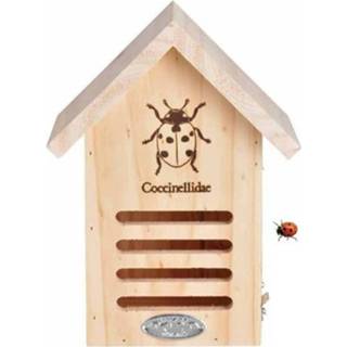 👉 Vurenhouten Lieveheersbeestjeshotel 23 Cm - Hotel/huisje Voor Insecten Lieveheersbeestjeshuis/wespenhotel 8720147026429