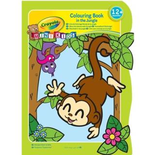 👉 Kleurboek Crayola Minikids In The Jungle 30,5 Cm 71662114756