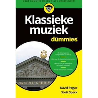 👉 Klassieke muziek voor Dummies - David Pogue, Scott Speck (ISBN: 9789045350844)