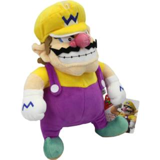 Stof multikleur Super Mario Bros.: Wario 10 Inch Plush 819996014218