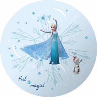 👉 Strandlaken blauw Disney Frozen Snow - Rond Ø 130 Cm 3272760462085