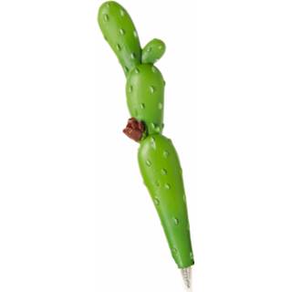 👉 Balpen groen Lg-imports Cactus Bloem 16 Cm 8719817368228