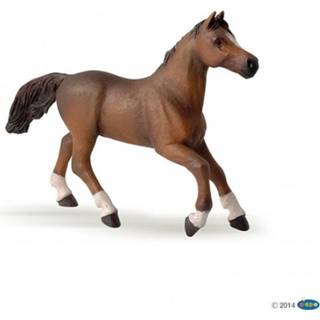 👉 Plasticspeelgoed figuur bruin Arabieren paard 15,5 cm