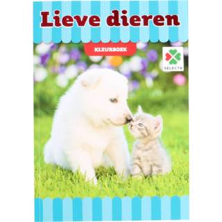 👉 Kleurboek Selecta Lieve Dieren Junior 21 X 30 Cm 6416739546063