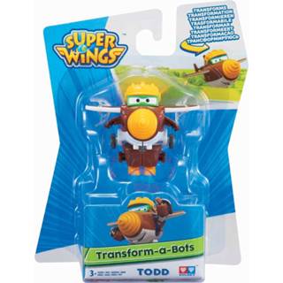 👉 Kunststof geel Super Wings Todd Transform-a-bots 6911400361582