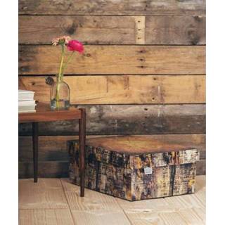 👉 Multi Color karton rechthoek Dutch Design Brand Storage Box Tree Trunk 9789490750794