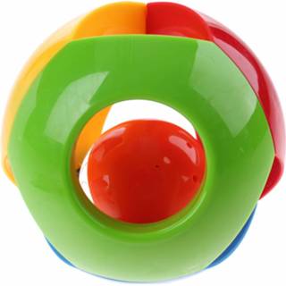 👉 Rammelaar kunststof multikleur baby's Jonotoys Baby Toys 10 Cm 8718481285787