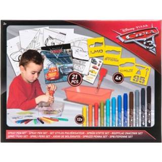 👉 Multikleur Disney Spraypen-set Cars 21-delig 8712916071662