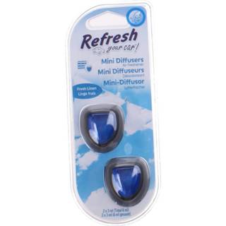 👉 Linnen Refresh Your Car Mini-luchtverfrissers Fresh Linen 3 Ml 2 Stuks 7638900850017