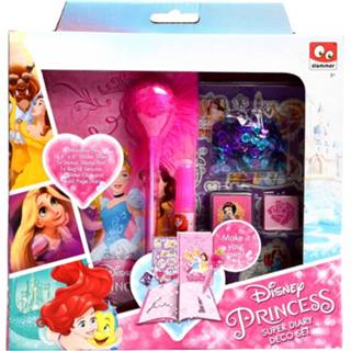 👉 Dagboek meisjes Disney Princess maak je eigen set voor