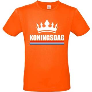 👉 Oranje Koningsdag Met Kroon Grote Maten