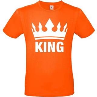 👉 Oranje Koningsdag King Grote Maten Shirt