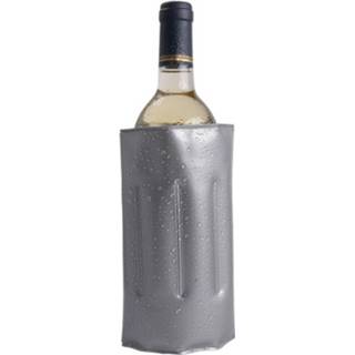 👉 Koelelement kunststof grijs Koelelementen Houders Voor Een Fles 34 X 18 Cm - Flessen Koelementen Drank/wijn/water Koel Houden 8718758768906