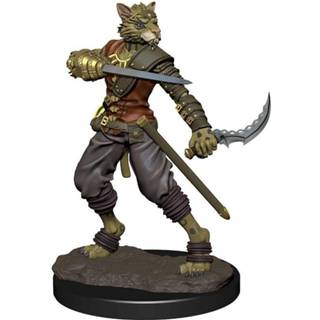 👉 D&D Icons of the Realms Premium Miniature pre-painted Tabaxi Rogue Male Case (6) 634482930502