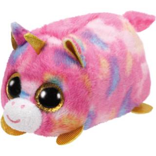 👉 Knuffel pluche roze Ty Teeny Eenhoorn Star - 10 Cm 8421422104