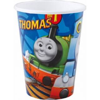 👉 Beker papier multikleur Bekertjes Thomas De Trein 8718758933533