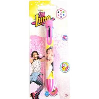 Kunststof multikleur Disney Soy Luna Pen 6 Kleuren 8712916069003