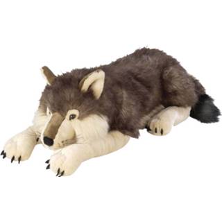 👉 Pluche Wild Republic Cuddlekins: Jumbo Wolf 76cm 92389823325