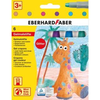👉 Wit Gelkleurpotloden Eberhard Faber 6 Kleuren Metallic 4087205291064